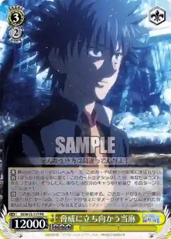 ID/W13-117 PR 脅威に立ち向かう当麻