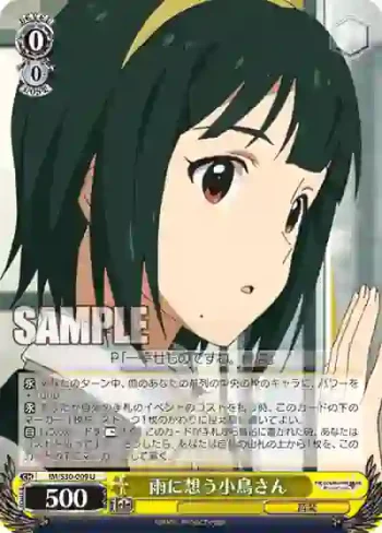 IM/S30-009 U 雨に想う小鳥さん