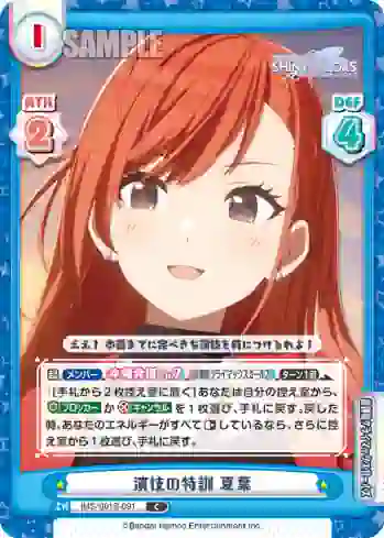 IMS/001B-091 C 演技の特訓 夏葉