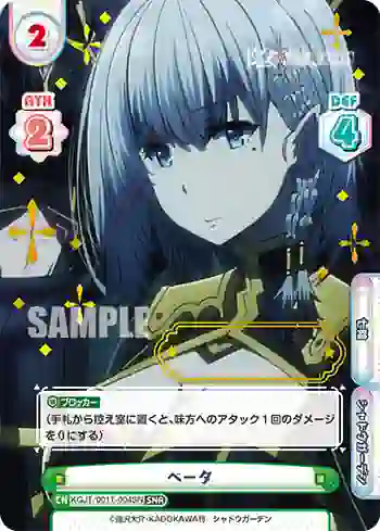 KGJT/001T-004SN SNR ベータ