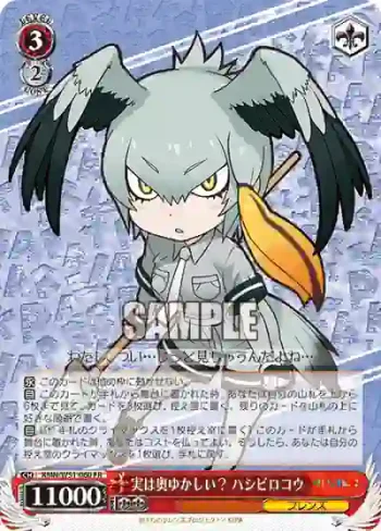 KMN/W51-060 FR 実は奥ゆかしい？ ハシビロコウ