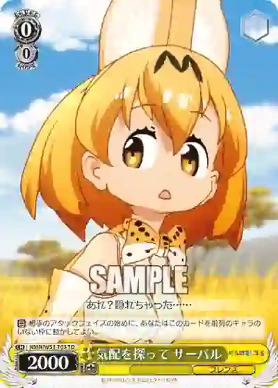 kmn_w51_t03 KMN/W51-T03 TD 気配を探って サーバル