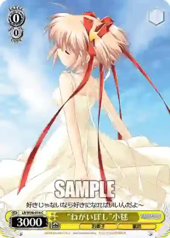 LB/W06-014 C “ねがいぼし”小毬