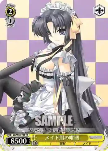 LB/W06-T05 TD メイド服の唯湖