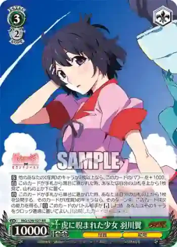MG/S39-027 RR 虎に睨まれた少女 羽川翼