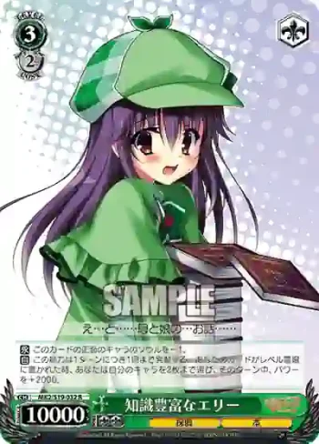 MK2/S19-032 R 知識豊富なエリー