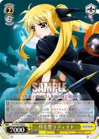 N1/W32-004 U 母を想うフェイト