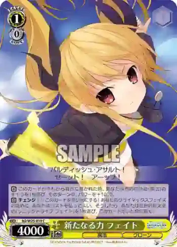 N2/W25-019 C 新たなる力 フェイト
