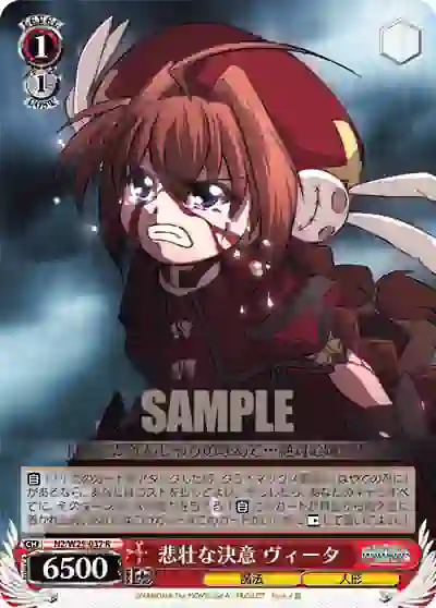 n2_w25_037 N2/W25-037 R 悲壮な決意 ヴィータ