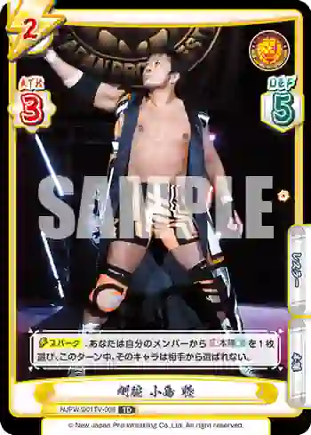 NJPW/001TV-004 TD 剛腕 小島 聡