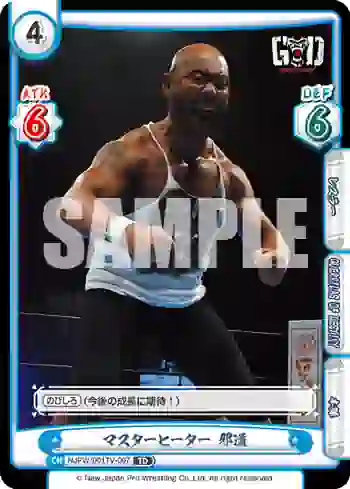 NJPW/001TV-007 TD マスターヒーター 邪道