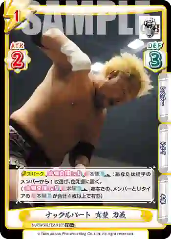NJPW/001TV-012S TD+ ナックルパート 真壁 刀義