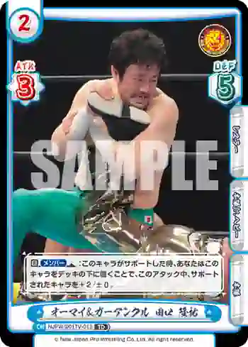 NJPW/001TV-013 TD オーマイ＆ガーアンクル 田口 隆祐