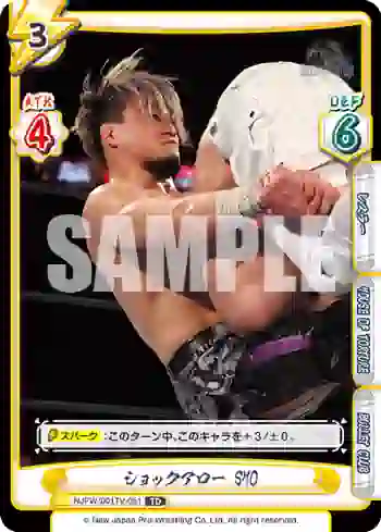 NJPW/001TV-051 TD ショックアロー SHO