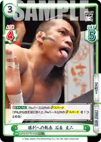 NJPW/001TV-053S TD+ 勝利への執念 石森 太二