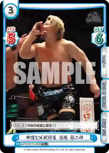 NJPW/001TV-058S TD+ 非道な反則行為 高橋 裕二郎