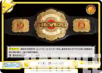 NJPW/001TV-062S TD+ NEVER OPENWEIGHT