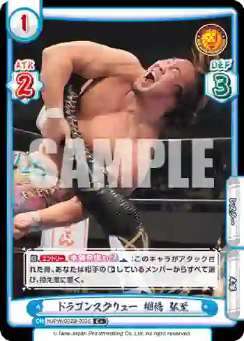 NJPW/002B-003S C+ ドラゴンスクリュー 棚橋 弘至