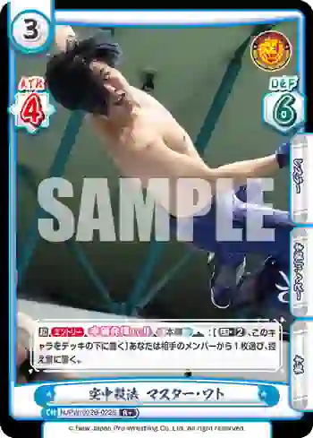 NJPW/002B-022S R+ 空中殺法 マスター・ワト