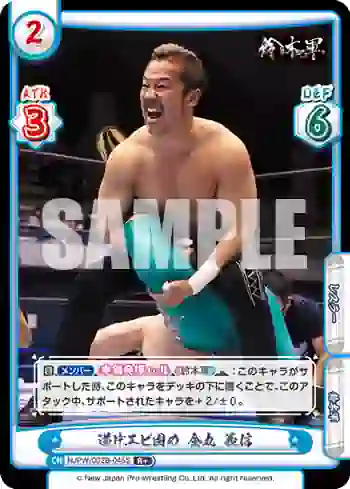 NJPW/002B-045S R+ 逆片エビ固め 金丸 義信
