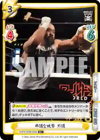 NJPW/002B-060S R+ 非道な攻撃 外道