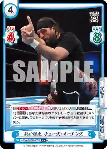 NJPW/002B-065S R+ 鋭い眼光 チェーズ・オーエンズ