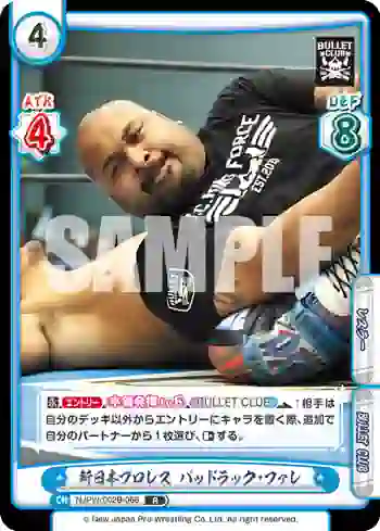 NJPW/002B-066 R 新日本プロレス バッドラック・ファレ