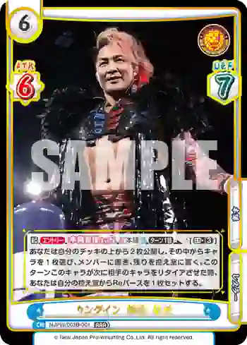 NJPW/003B-001 RRR リングイン 棚橋 弘至