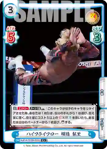 NJPW/003B-002S C+ ハイフライフロー 棚橋 弘至