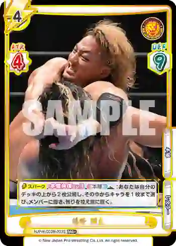 NJPW/003B-003S RRR+ 海野 翔太