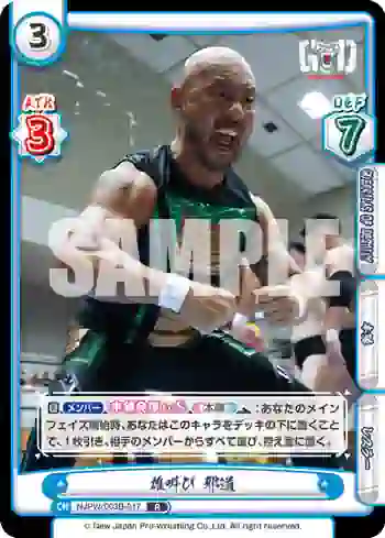 NJPW/003B-017 R 雄叫び 邪道
