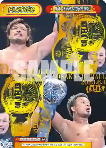 NJPW/003B-P004 BP 後藤 洋央紀＆YOSHI-HASHI