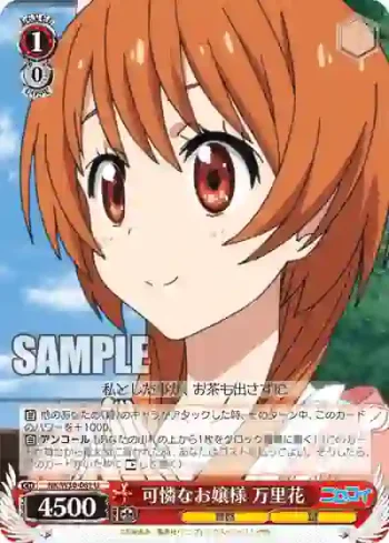 NK/W30-061 U 可憐なお嬢様 万里花