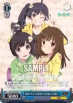 NM/S24-P05 PR 阿良々木月火＆阿良々木火憐＆千石撫子