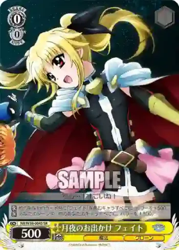 NR/W58-004S SR 月夜のお出かけ フェイト