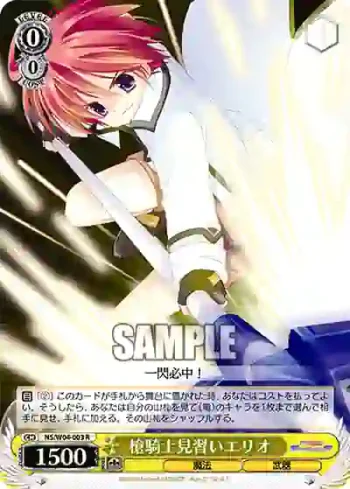 NS/W04-003 R 槍騎士見習いエリオ