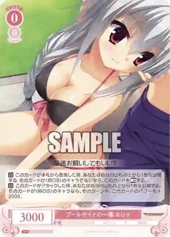 OS01/R01-064 C プールサイドの一幕 エリナ