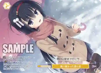 OS01/R01-P03 PR 降り積もった通り道