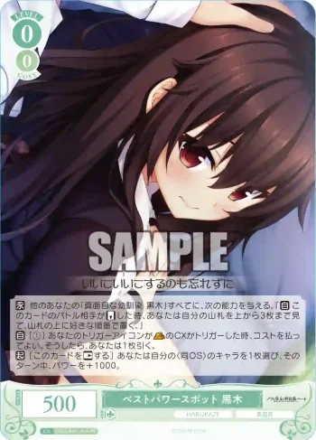OS03/R03-P14 PR ベストパワースポット 黒木