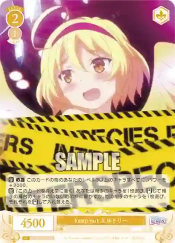OS04/R04-P04 PR keep out エルドリー