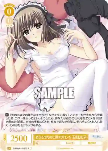 OS10/R10-003 R あなたのために裸エプロンを 玉泉日和子アナタノタメニハダカエプロンヲ タマイズミヒヨコ
