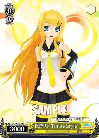 pd_s22_018 PD/S22-018 C 鏡音リン“Future Style”