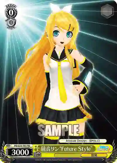 pd_s22_t03 PD/S22-T03 TD 鏡音リン“Future Style”