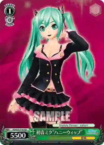 PD/S22-T10 TD 初音ミク“ハニーウィップ”