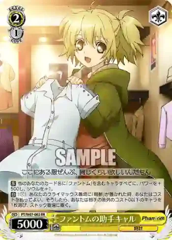 PT/W07-002 RR ファントムの助手キャル