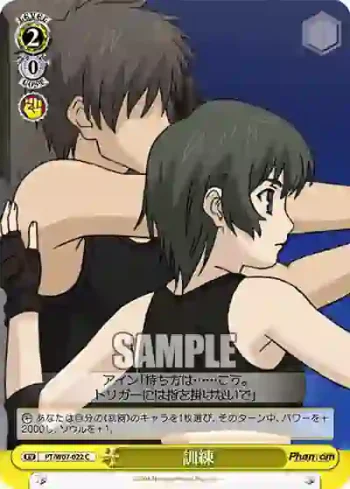 PT/W07-022 C 訓練