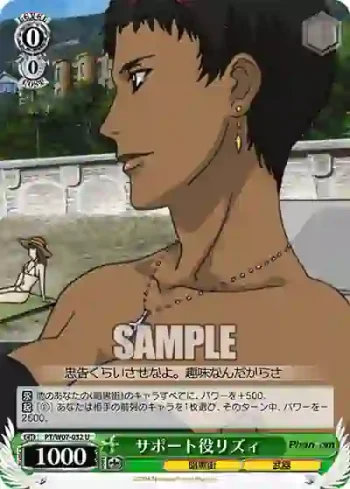 PT/W07-032 U サポート役リズィ