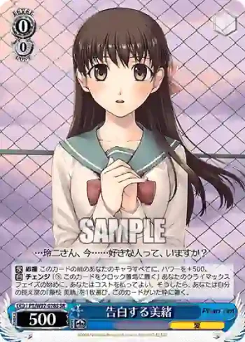 PT/W07-078S SR 告白する美緒