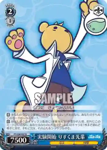 PY/S38-097 R 実験開始 りすくま先輩