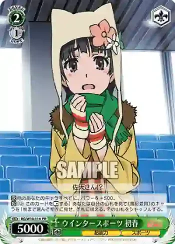 RG/W10-114 PR ウインタースポーツ 初春
